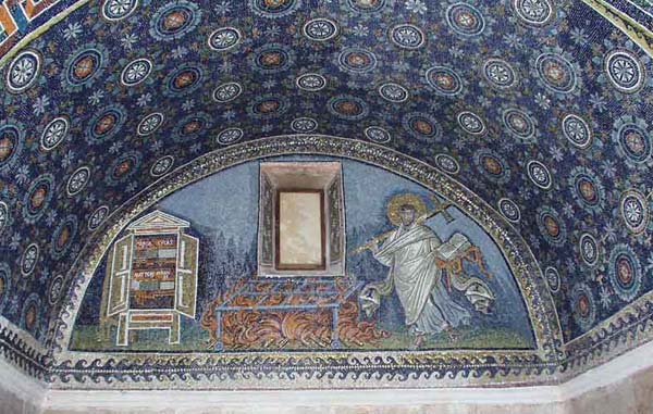 Мозаика мавзолея Галлы Плацидии в Равенне